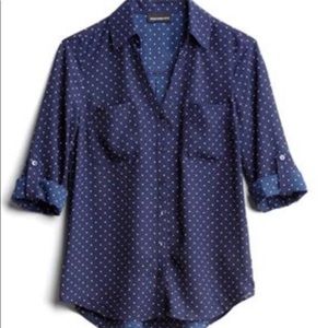 Fortune & Ivy Christelle Button Down Blouse
